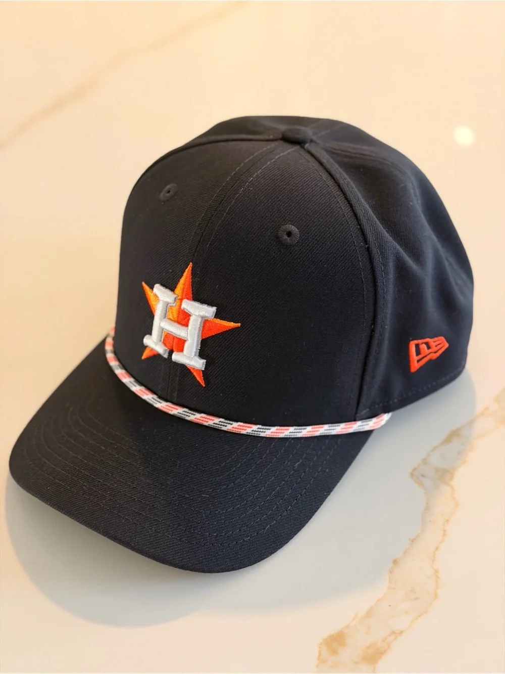 Houston Astros Rope-Trim Navy Baseball Cap